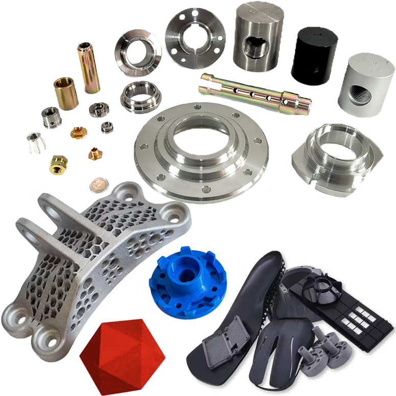 增材素体&CNC构件